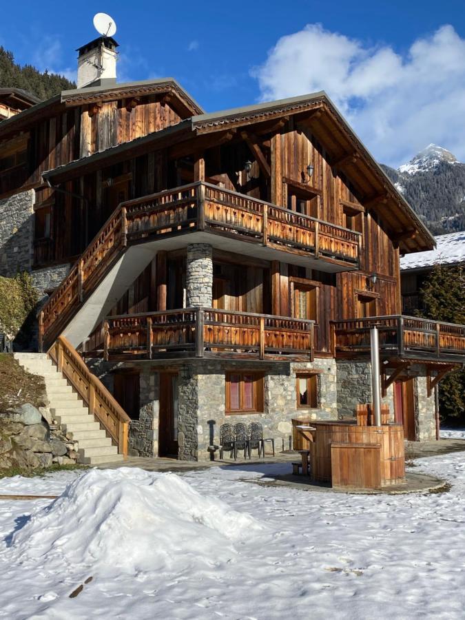 Chalet Des Trappeurs Coeur Vanoise 15 Persons La Plagne Eksteriør bilde