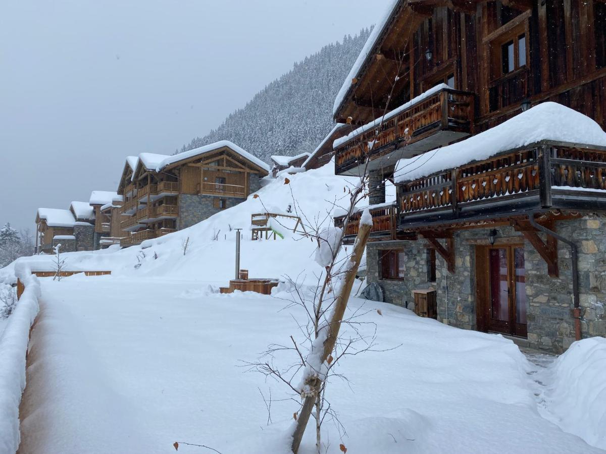 Chalet Des Trappeurs Coeur Vanoise 15 Persons La Plagne Eksteriør bilde