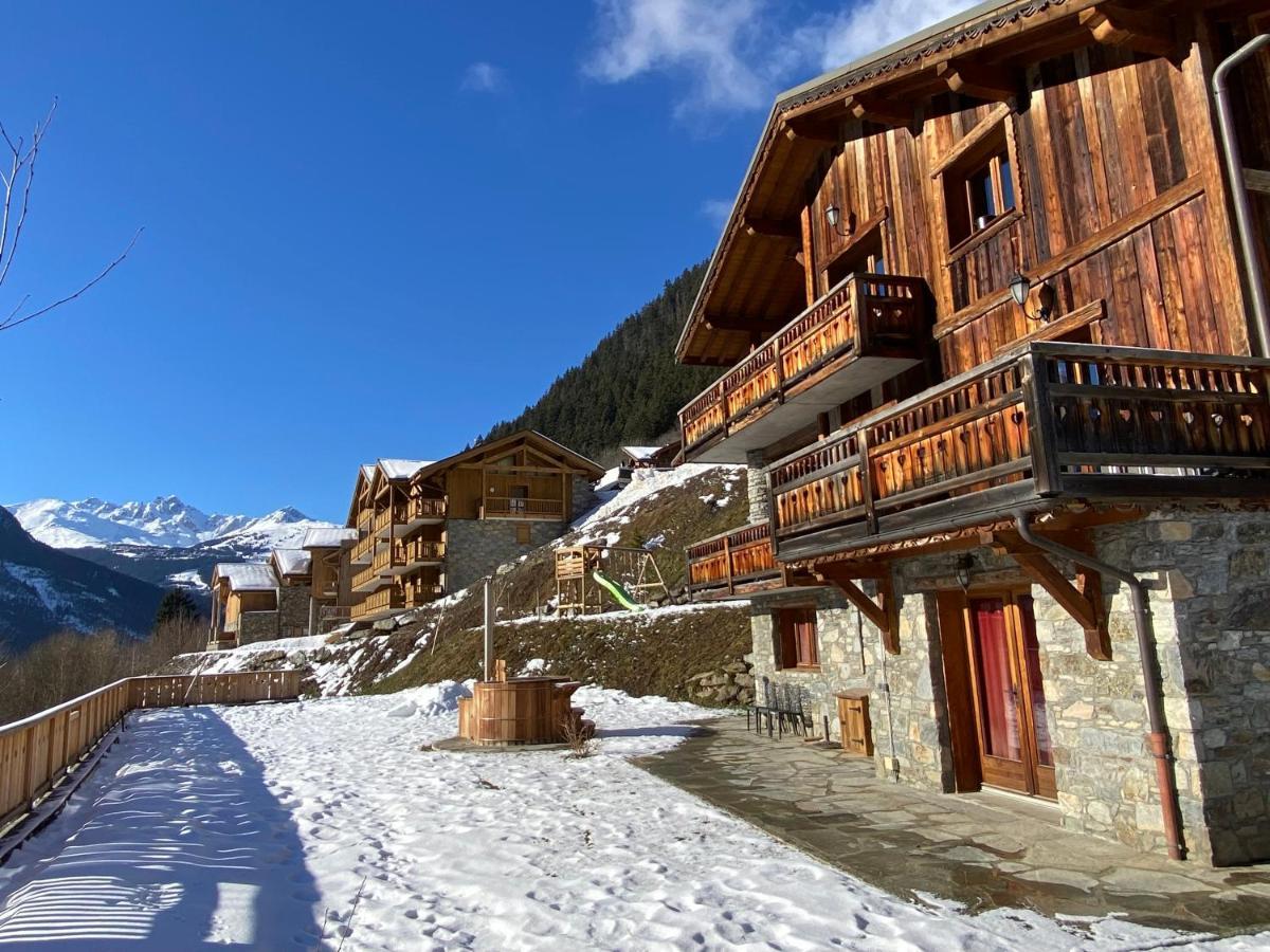 Chalet Des Trappeurs Coeur Vanoise 15 Persons La Plagne Eksteriør bilde